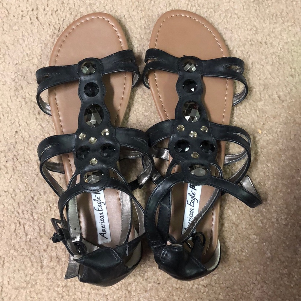 American eagle size 11W gladiator sandals